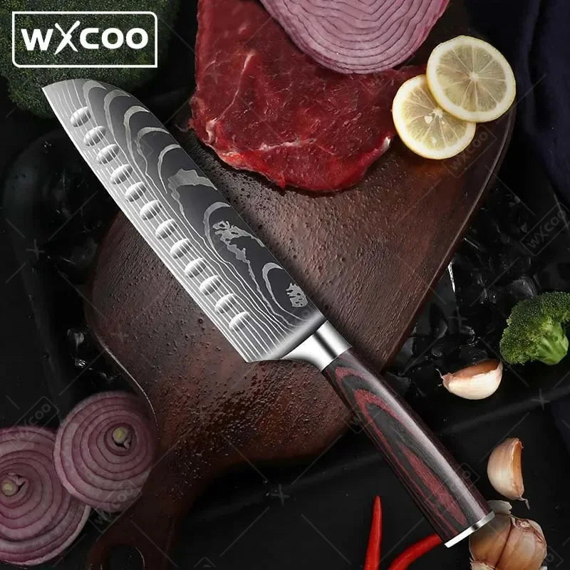 Stainless Steel Cooking Knife