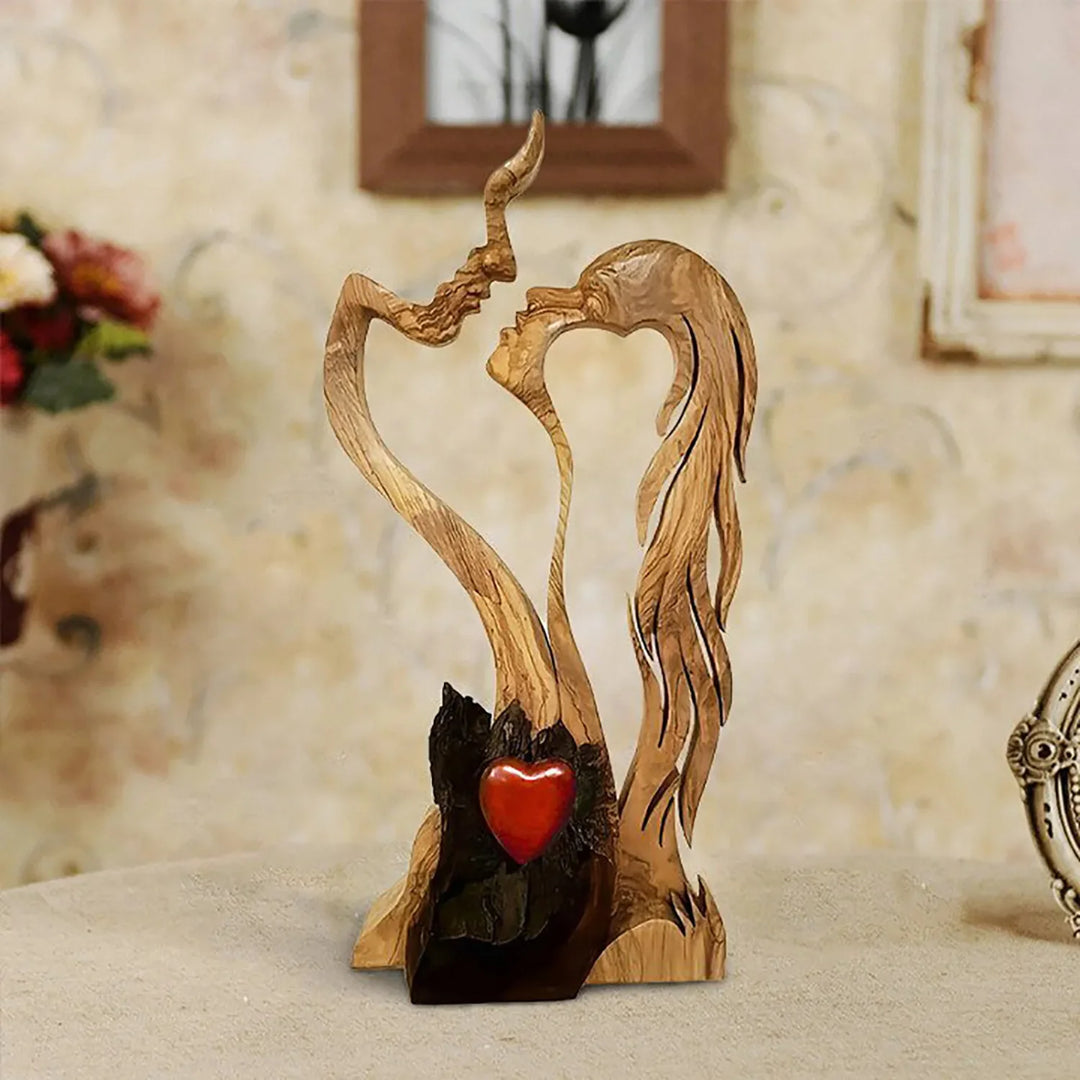 Eternal Couple Kiss Love Figurine