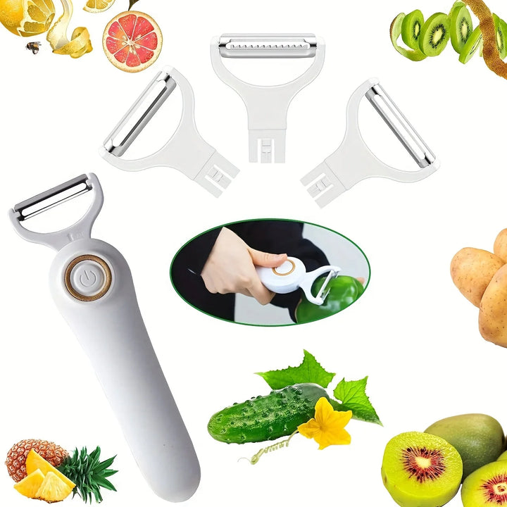 3-in-1 Handheld Vegetables And Fruit Peeler Pro Set