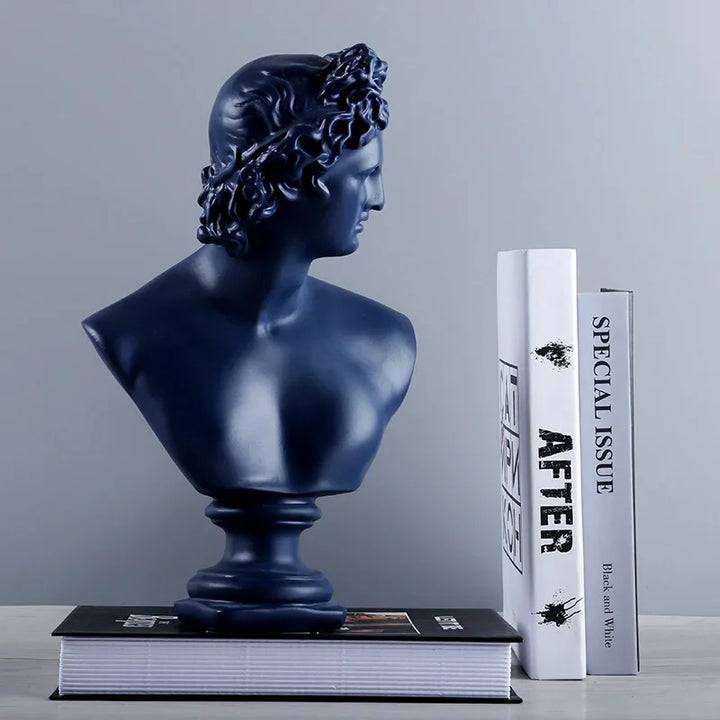 Resin David Venus Head Statues