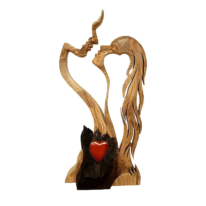 Eternal Couple Kiss Love Figurine