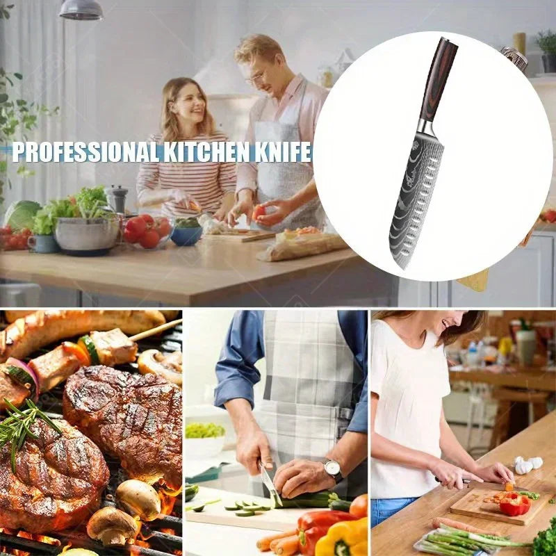 Stainless Steel Cooking Knife