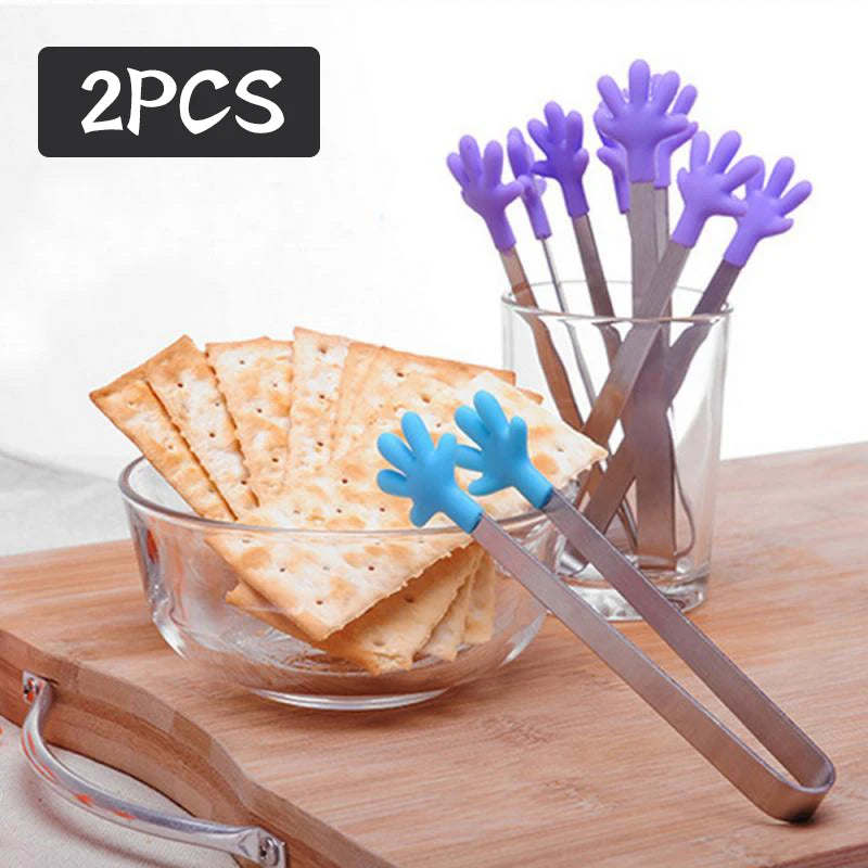 2Pcs Food Tongs