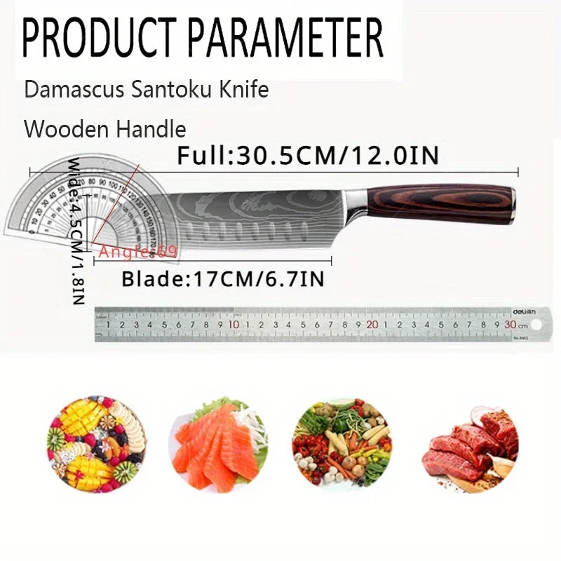 Stainless Steel Cooking Knife