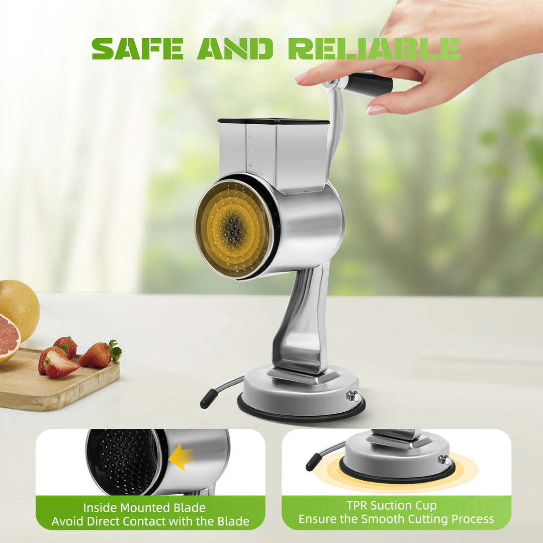 5 Blades Stainless Steel Grinder