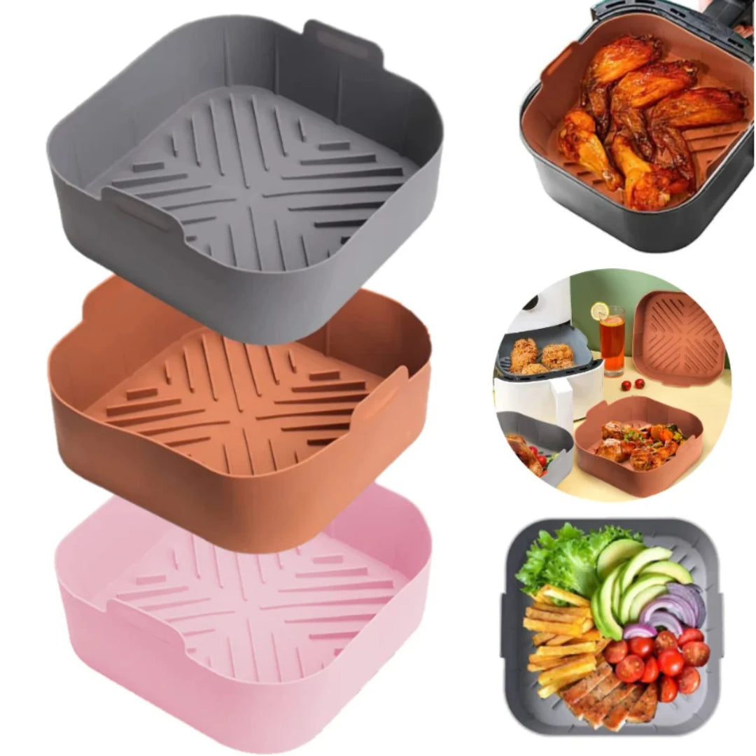 Non-stick Silicone Air Fryer Basket