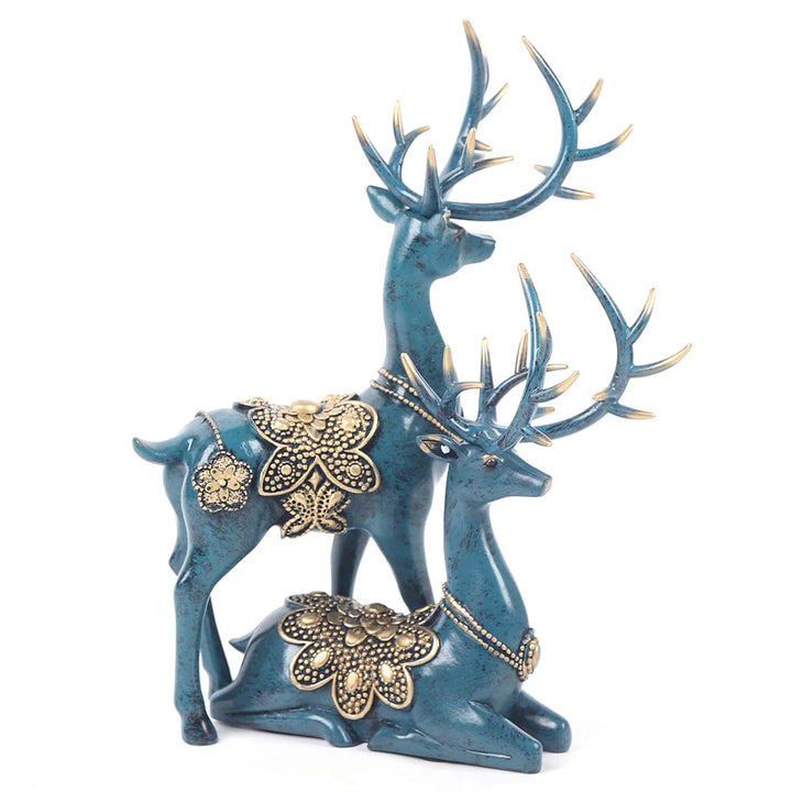 Luxury Large Deer Resin Sculpture